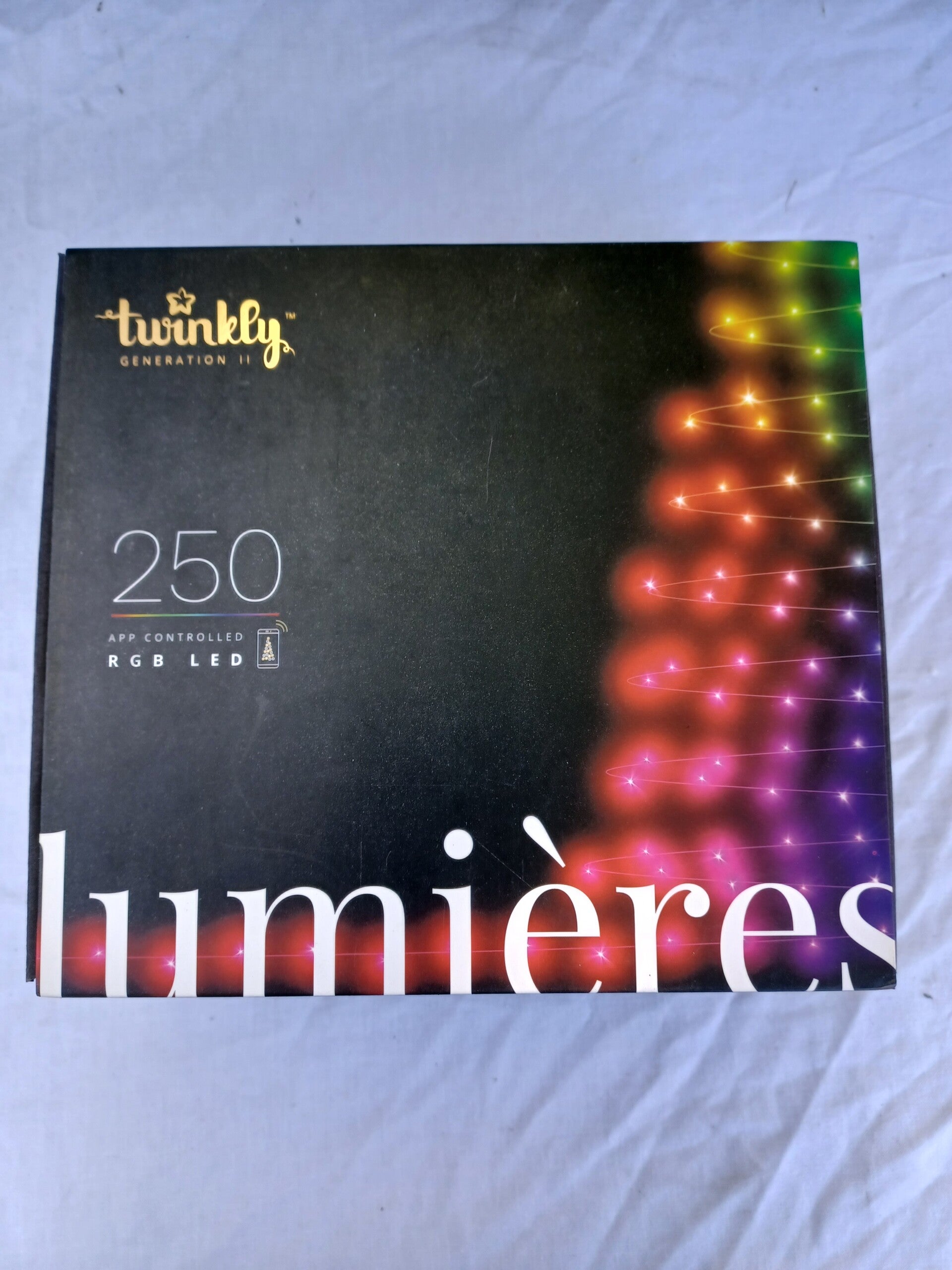 twinkly lumieres 250 led , neuf
