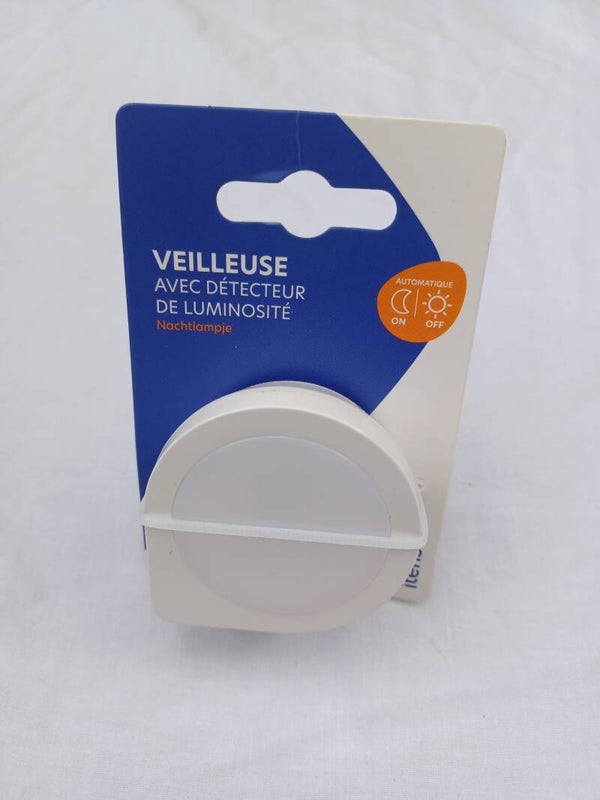 veilleuse avec detecteur de luminosité , neuf