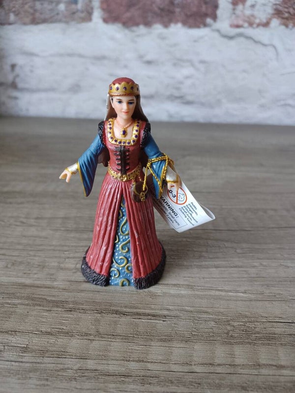 figurine papo , reine rouge et bleu , neuf