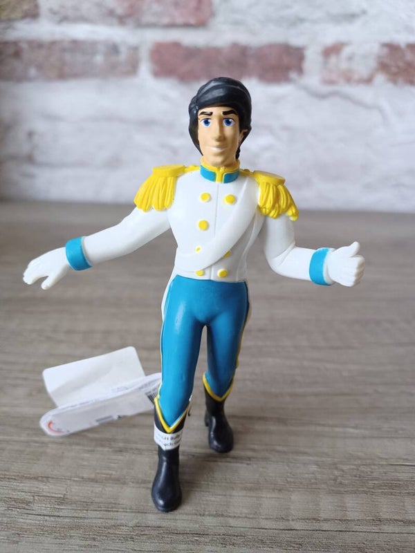 figurine bully , prince bleu et blanc , neuf