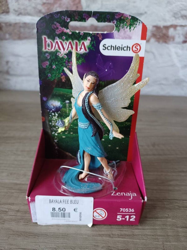 figurine schleich , bayala fée bleue , neuf