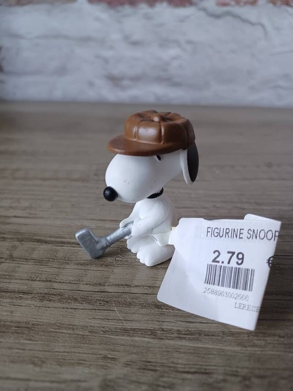 figurine schleich snoopy golf , neuf