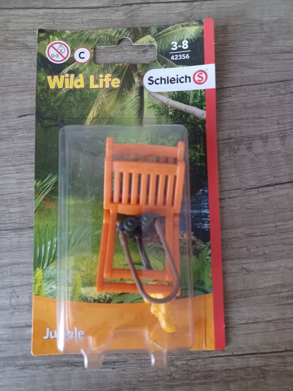 accessoires schleich , wild life chaise , neuf