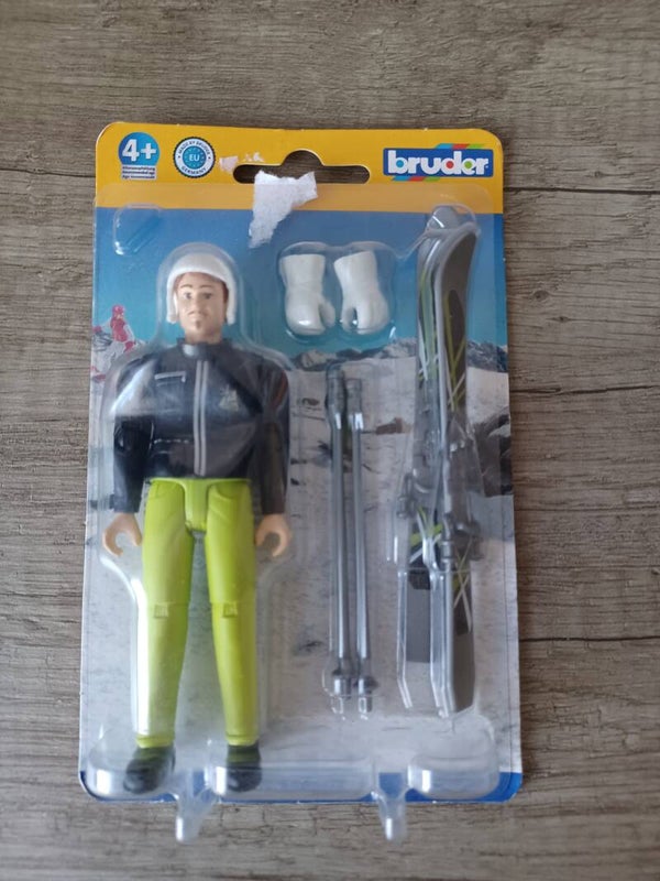 figurine bruder ski , neuf
