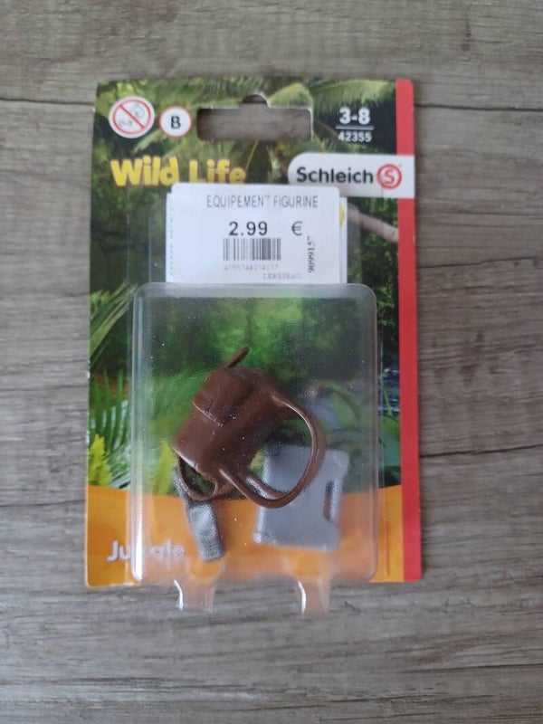 accessoires schleich , wild life sac a dos , neuf