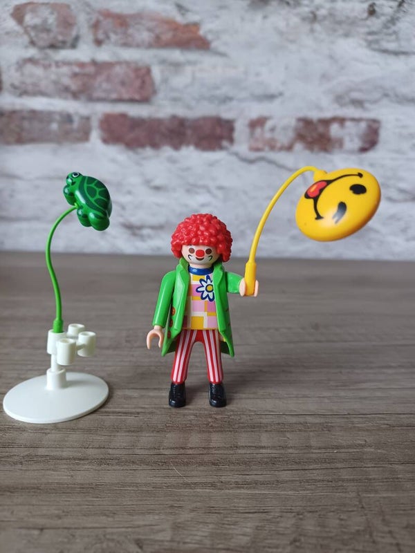 playmobil , clown et ballons , occasion