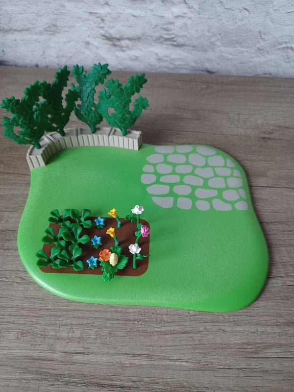 playmobil , plaque de jardin , occasion