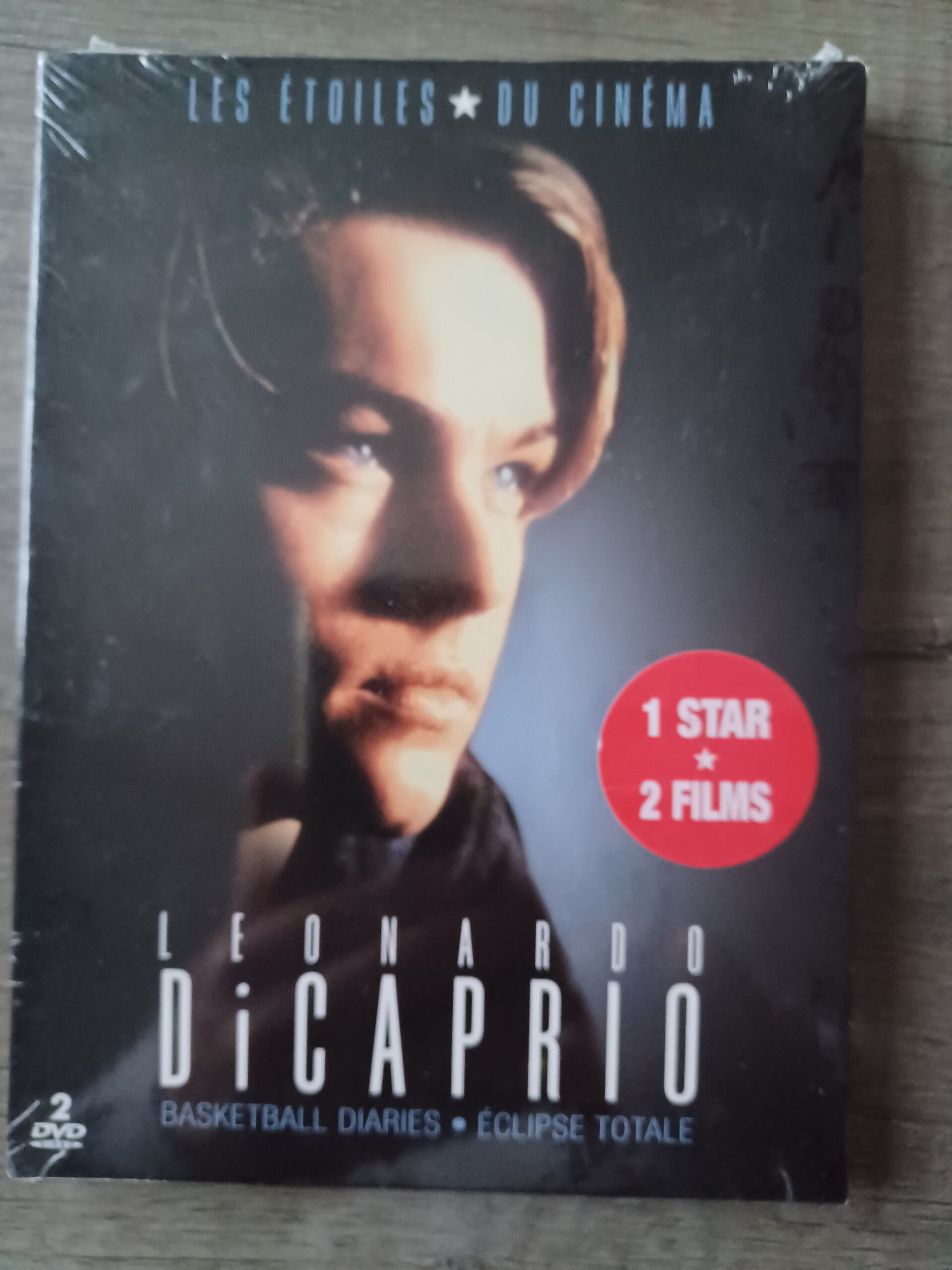 dvd 2 films de leonardo dicaprio , neuf