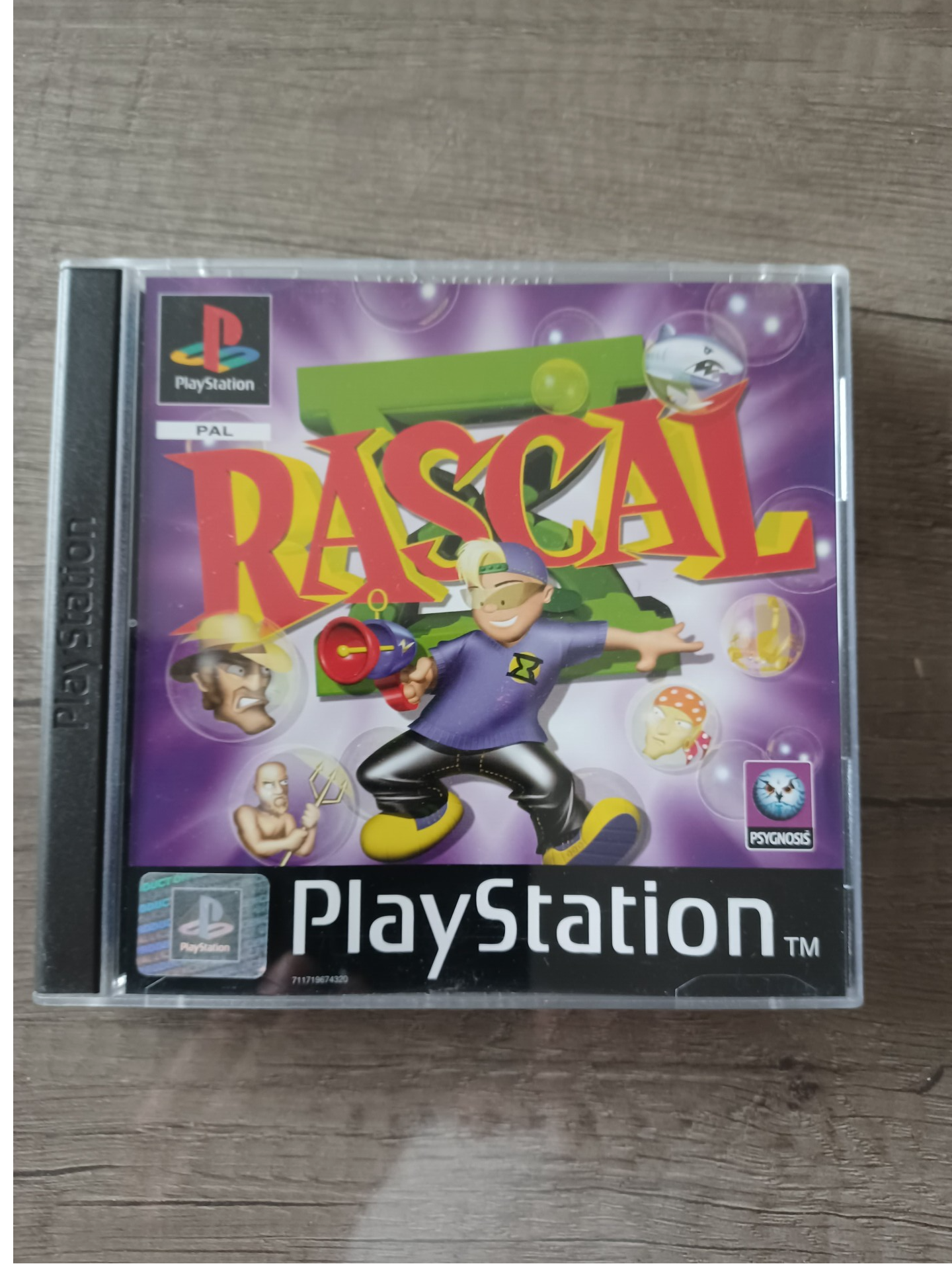 jeu ps1 , rascal , occasion