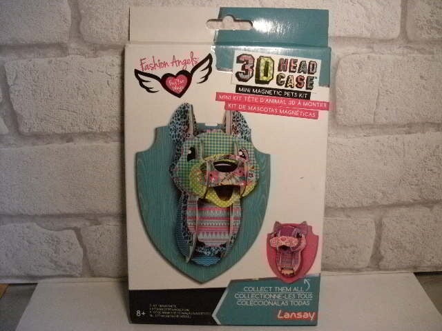3D head case , tete d'animal a monter , neuf