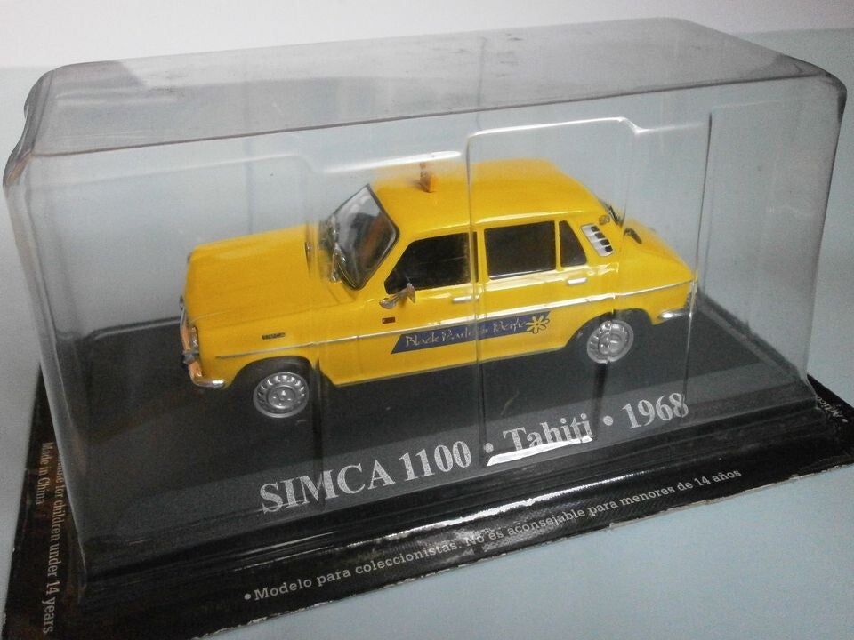 simca 1100 tahiti 1968 taxi , neuf