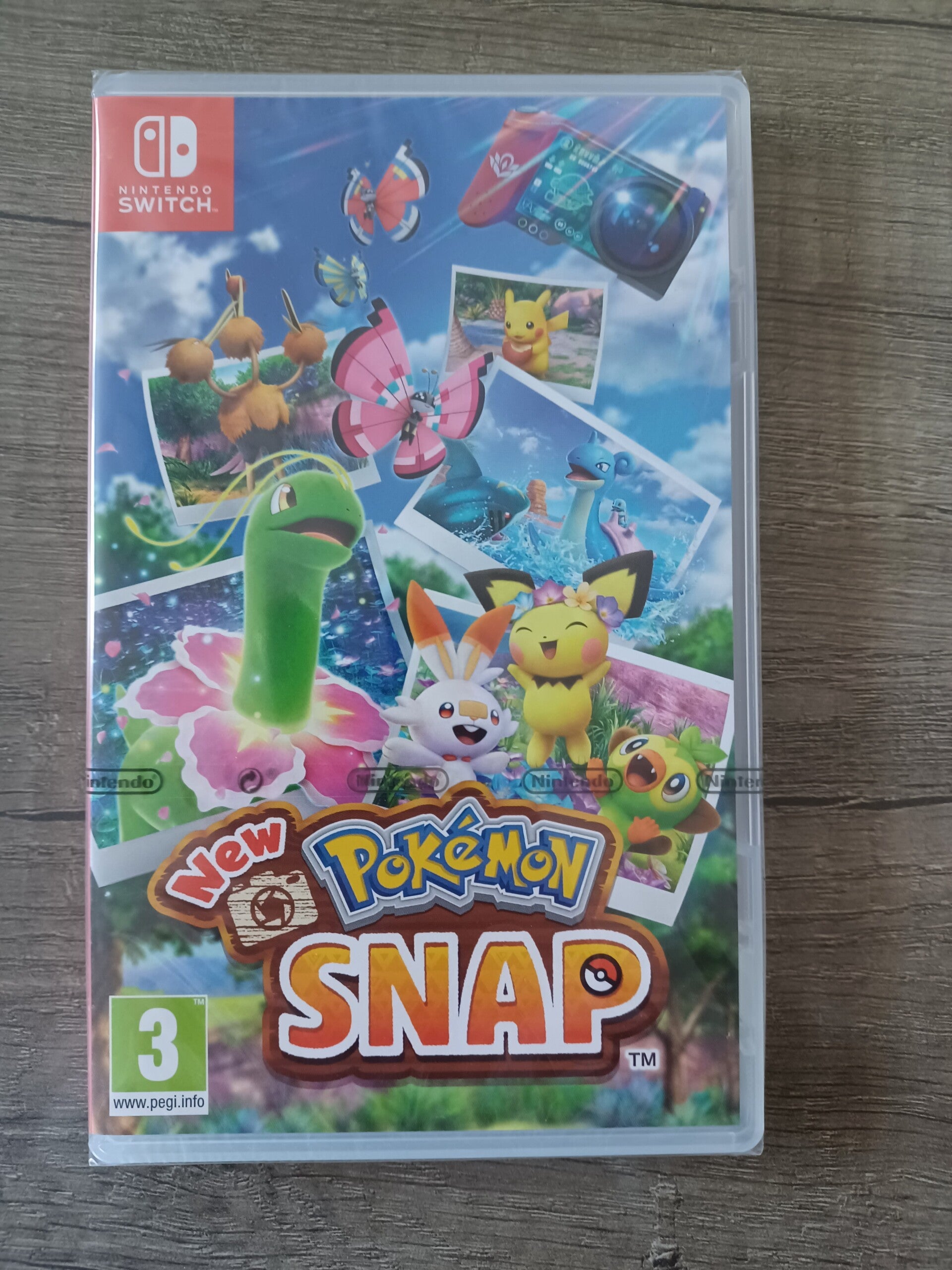 jeu nintendo switch new pokemon snap  , neuf