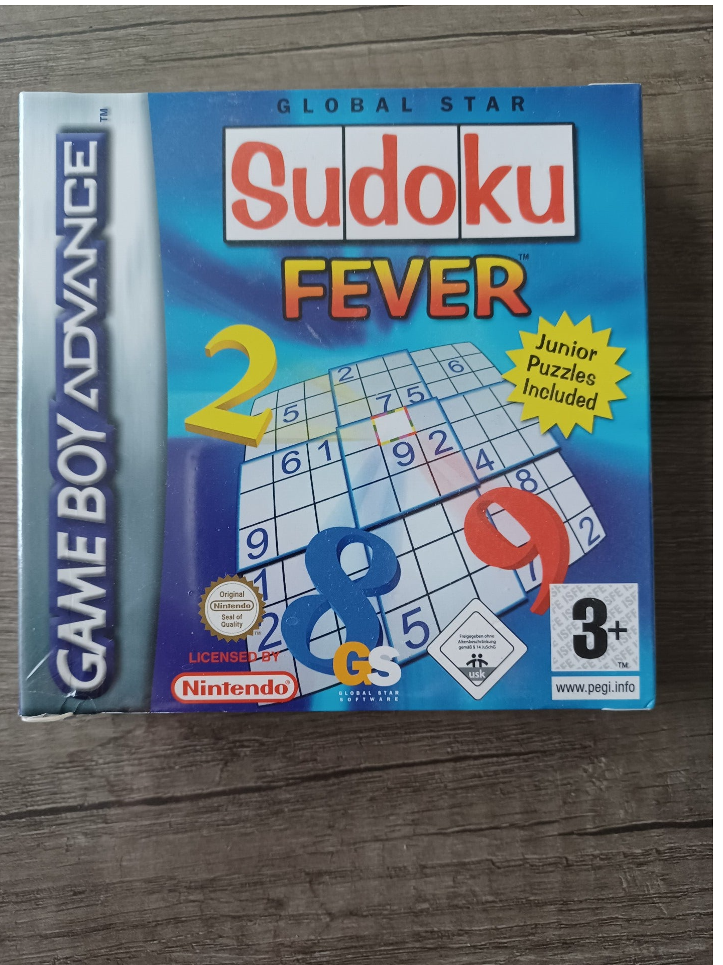 jeu gameboy advance sudoku fever , neuf