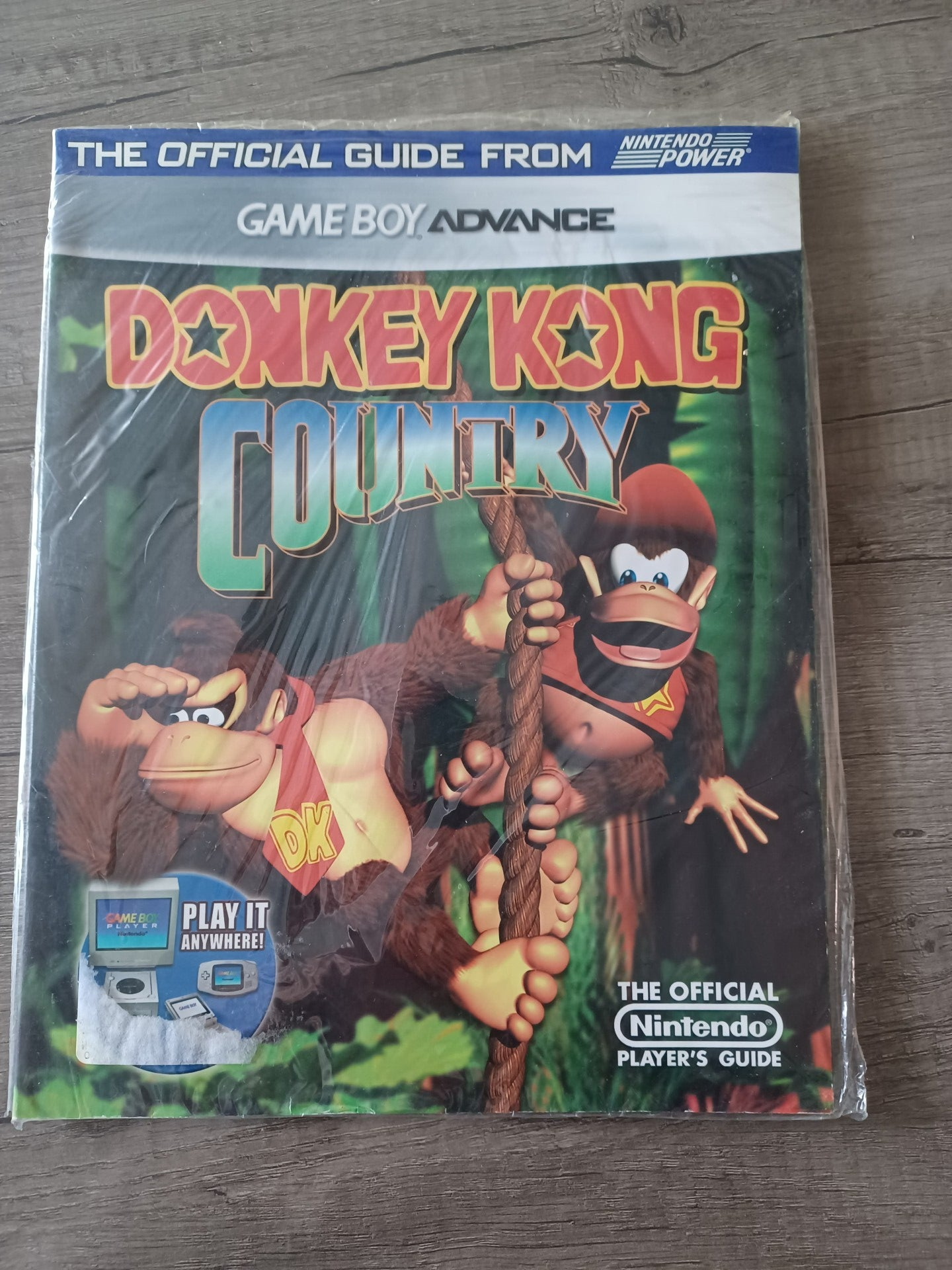 guide donkey kong country gameboy advance , en anglais , neuf