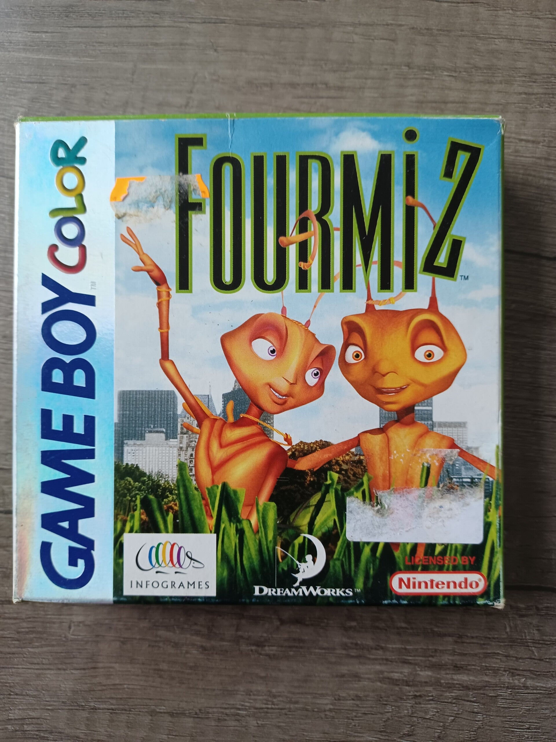jeu gameboy color fourmiz , occasion