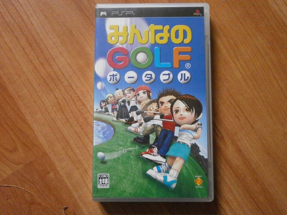 jeu psp japonais , golf , occasion