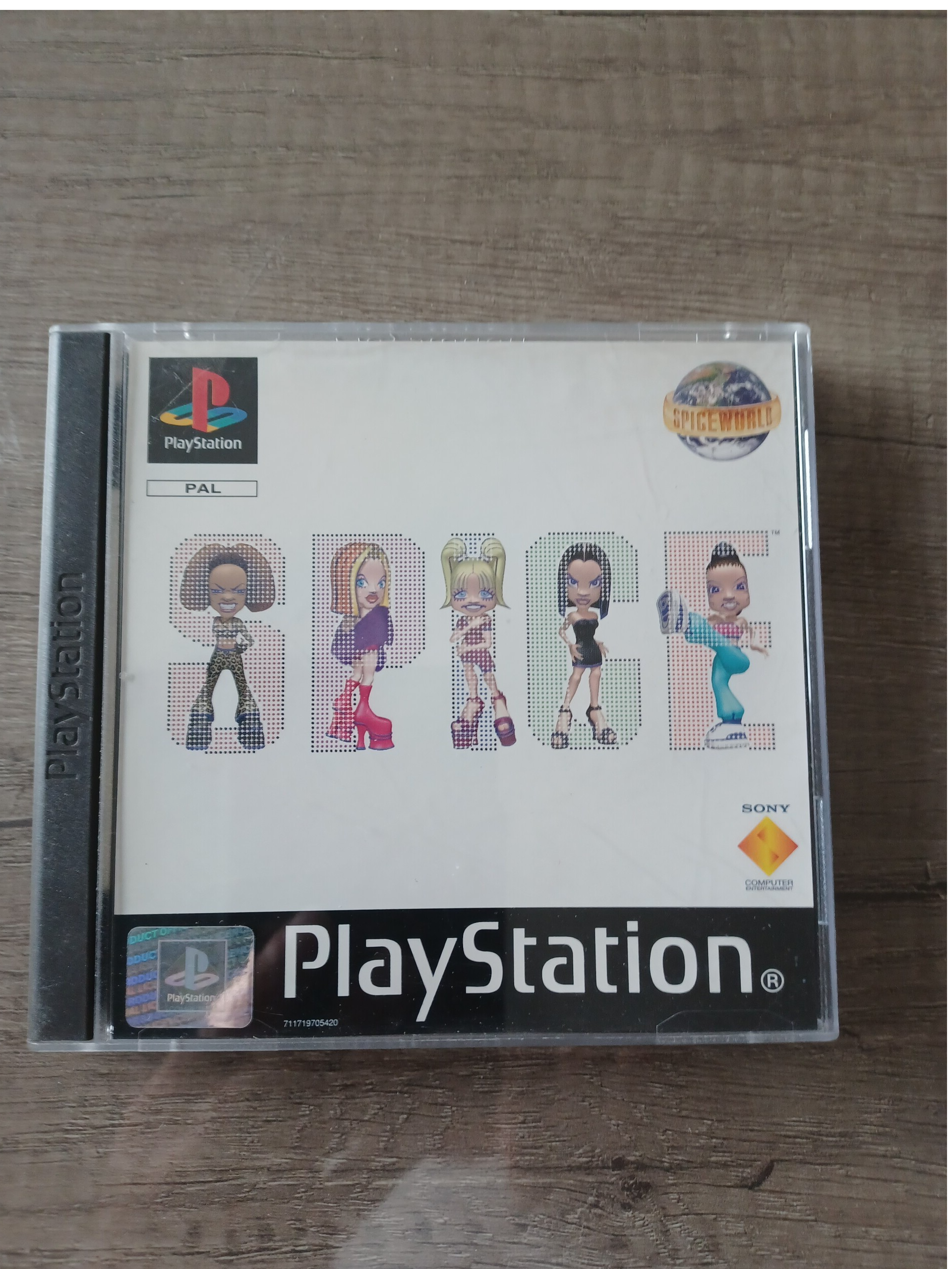 jeu ps1 , spice girls , occasion