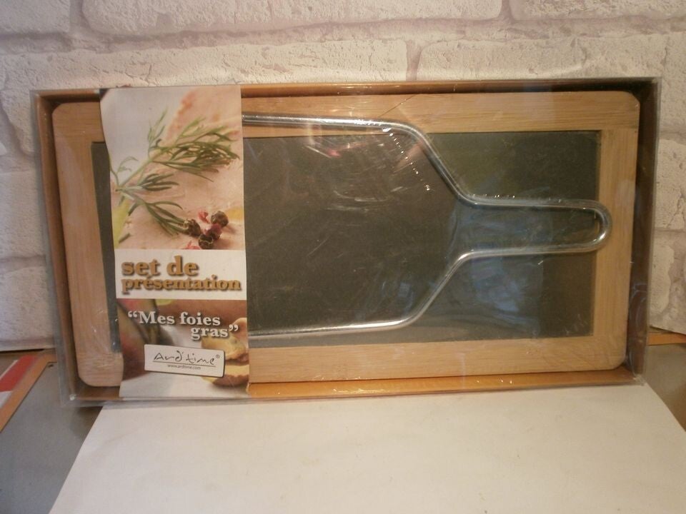 set presentation foie gras , neuf