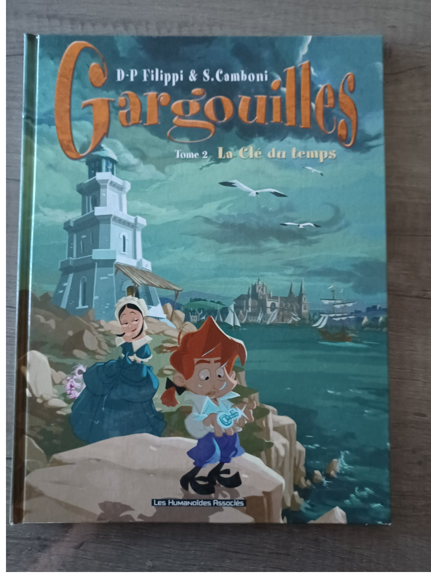 bd gargouilles, tome 2 , la clé du temps , occasion