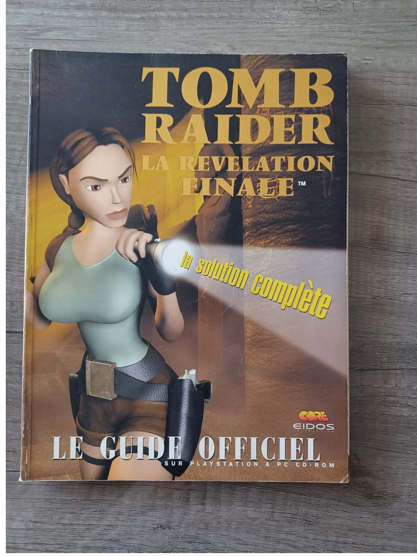 guide tomb raider la revelation finale , ps1 , occasion