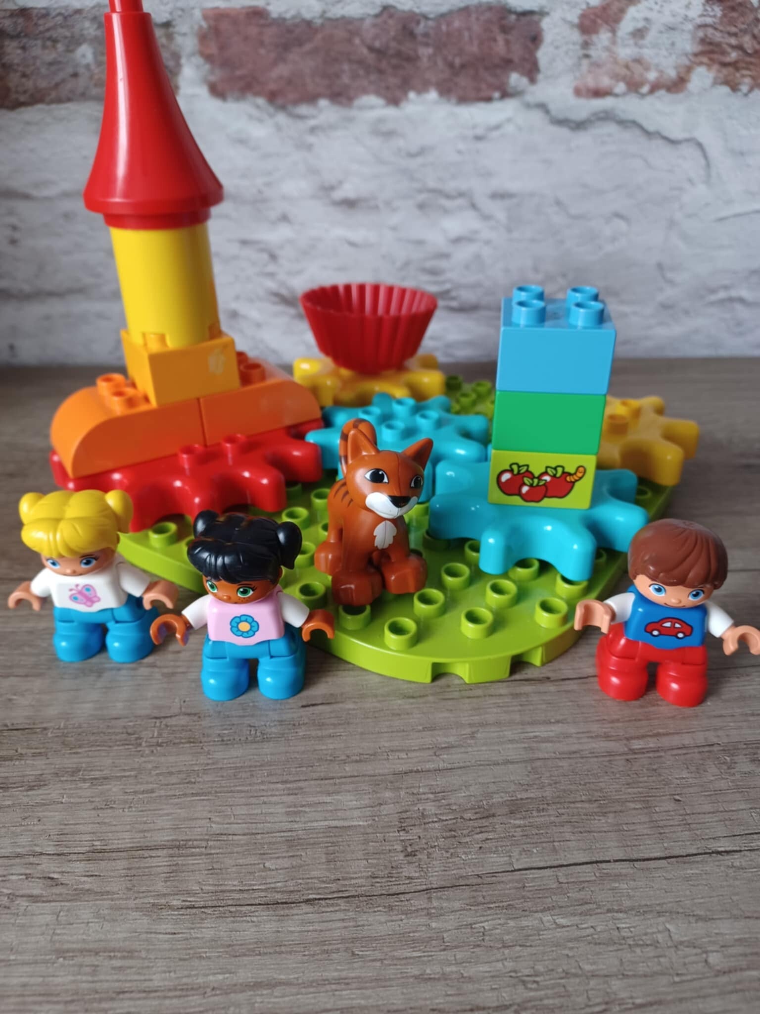 lego duplo , engrenages , occasion