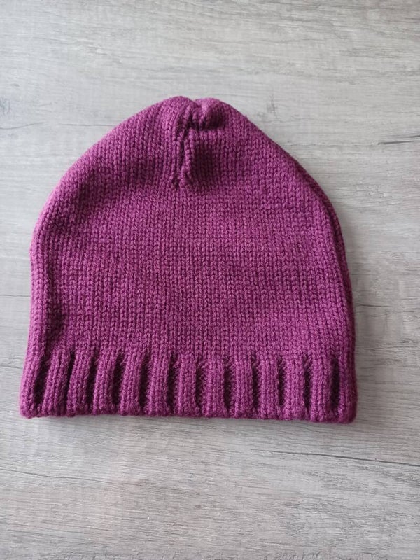 bonnet bordeau , enfant , neuf