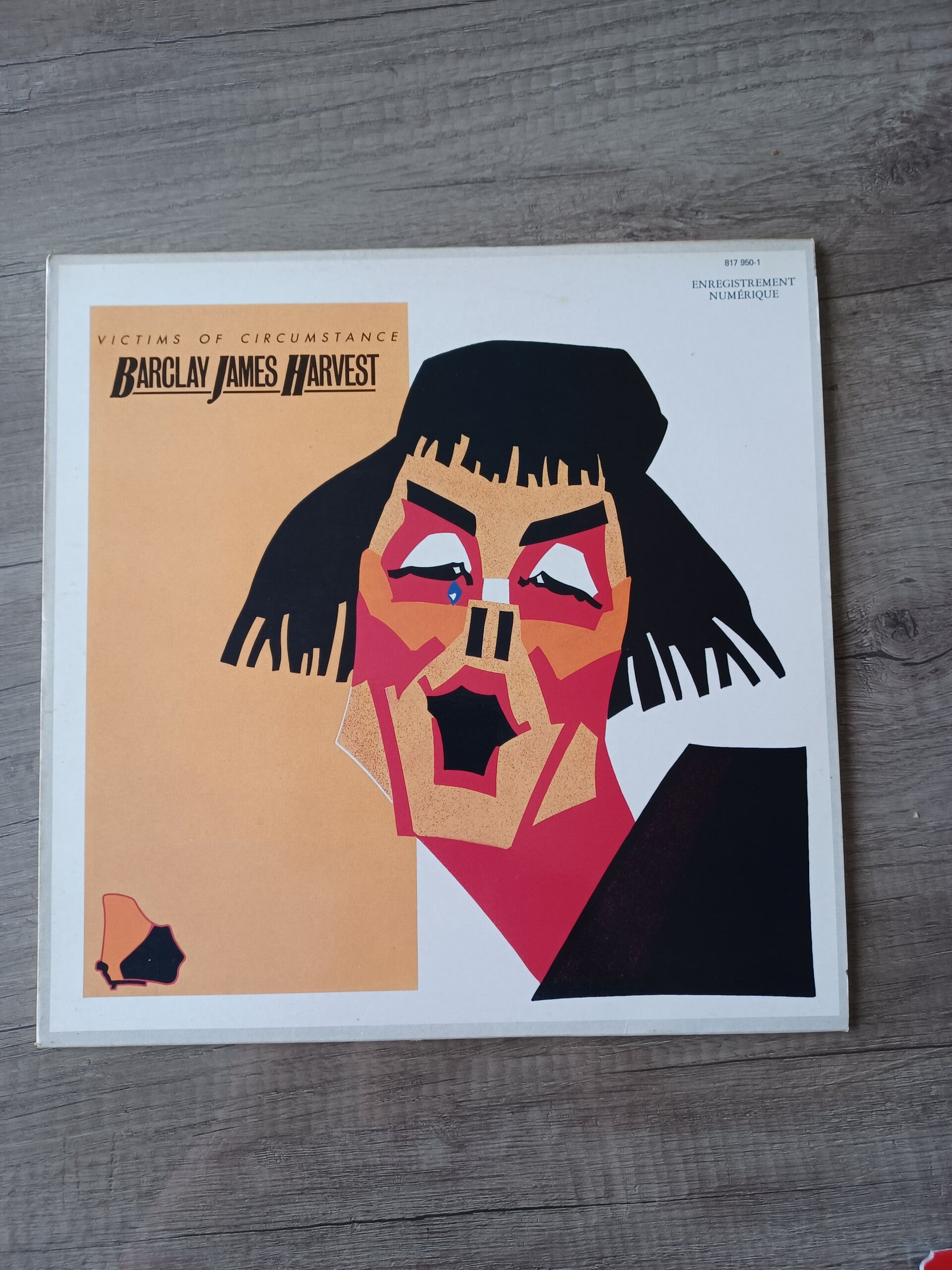 vinyle 33 tours barclay james harvest , victim of circumstance, occasion
