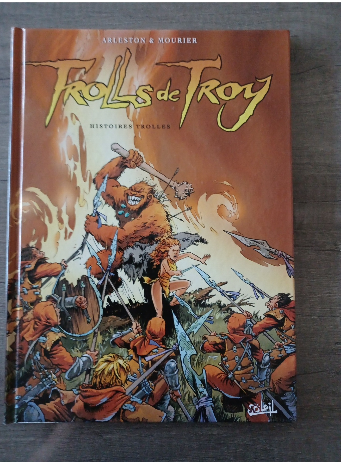 bd trolls de troy , histoires trolles , occasion