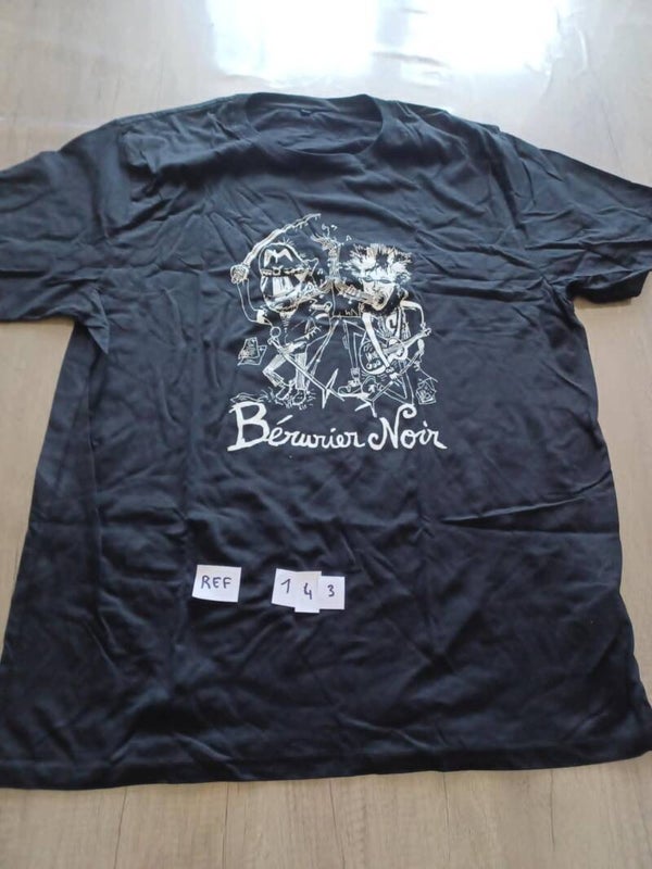 t-shirt berurier noir , XXL , neuf