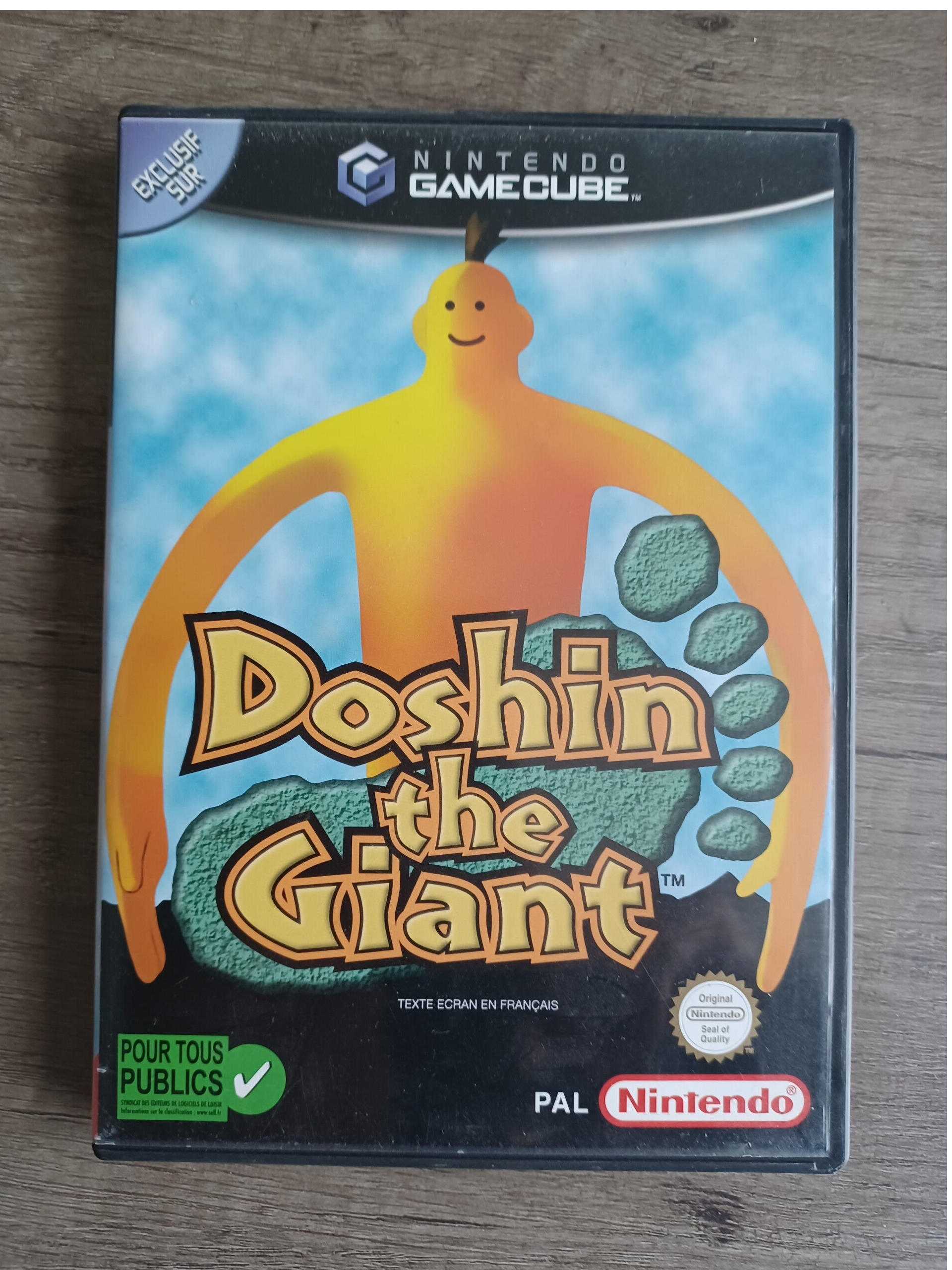 jeu gamecube doshin the giant , occasion