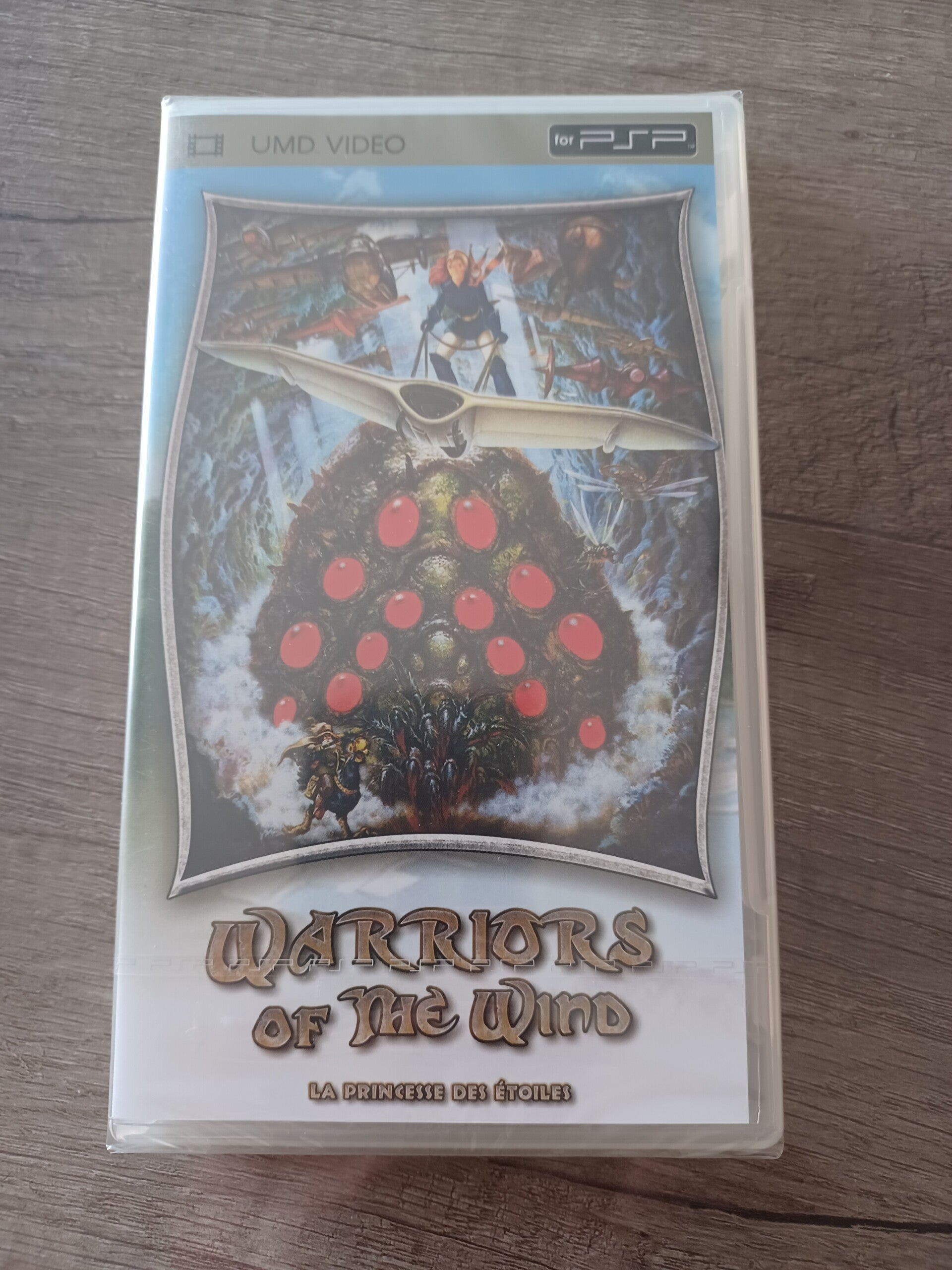 umd video psp warriors of the wind la princesse des etoiles , neuf