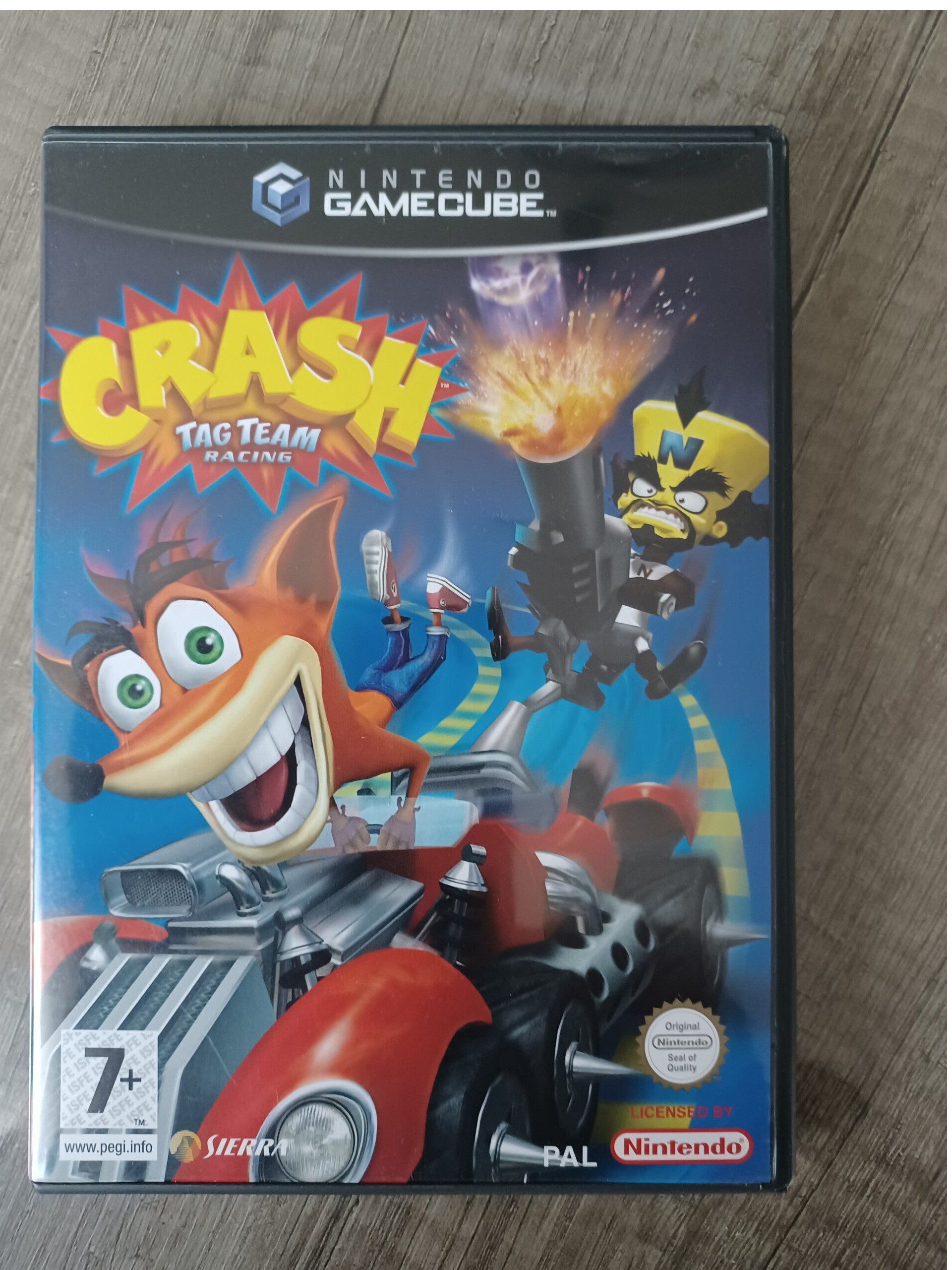 jeu gamecube crash bandicoot la vengeance de cortex , occasion