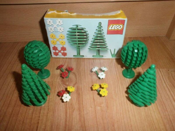 lego 6305 arbres et fleursl,  complet , occasion