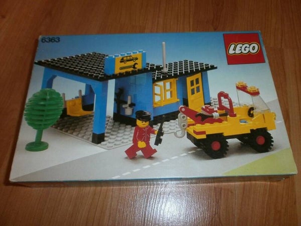 lego 6363 garagiste, en boite , complet , occasion
