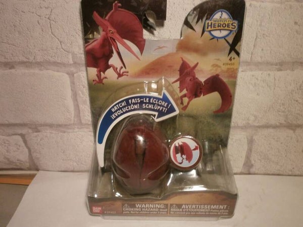 hatch'n heroes , pteranodon , neuf