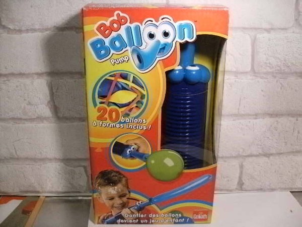 bob balloon , 20 ballons a formes et gonfleur , neuf