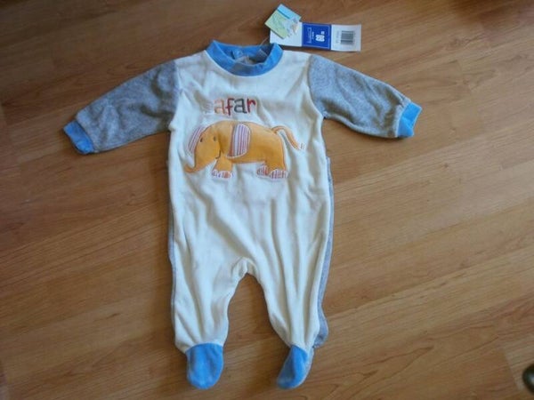 pyjama bebe king bear , safari, 3 mois , neuf