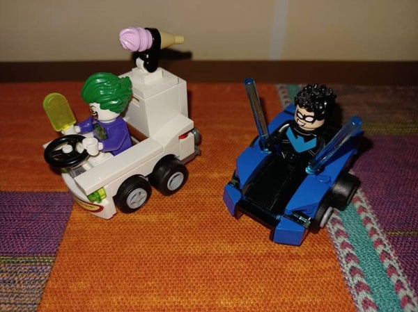 lego 76093 super heroes, nightwing contre le joker , occasion