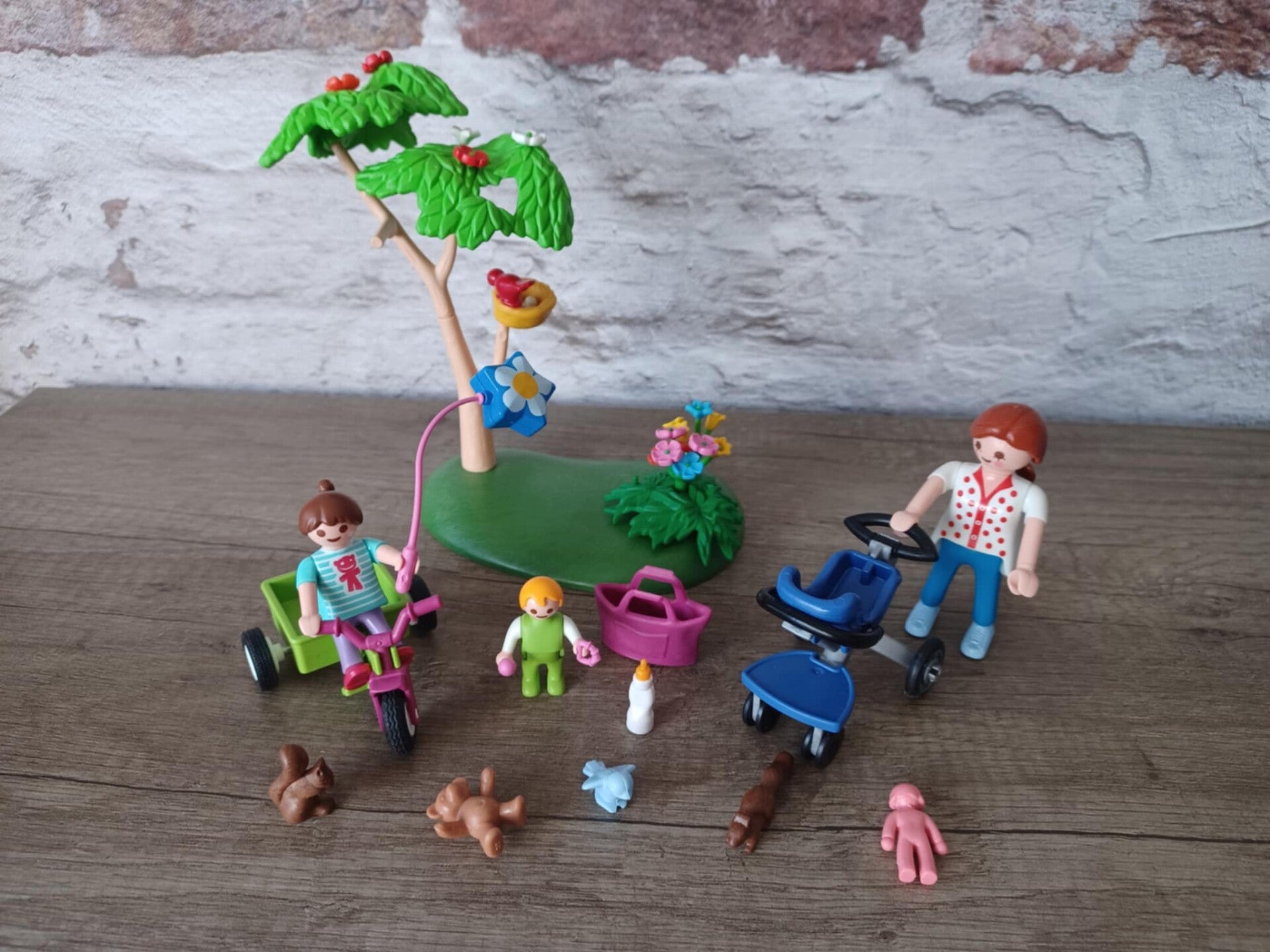 playmobil , promenade au parc, occasion