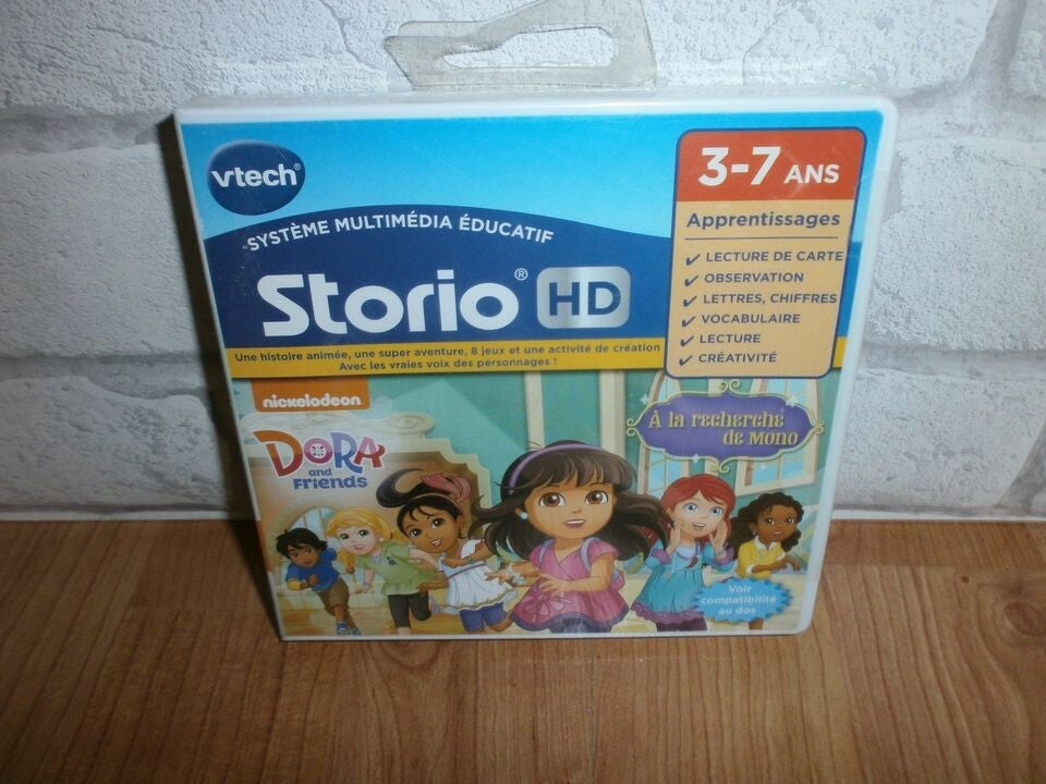jeu storio hd , dora a la recherche de mono , neuf