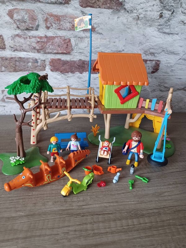 playmobil 70281 parc de jeux , occasion
