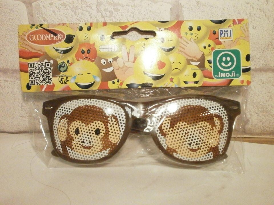 lunettes plastique , singe , neuf