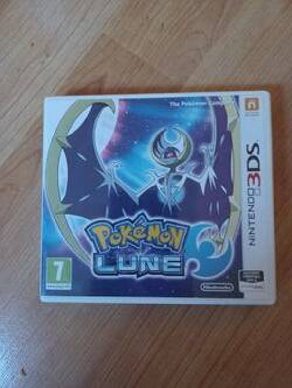 jeu nintendo 3ds pokemon lune  , occasion