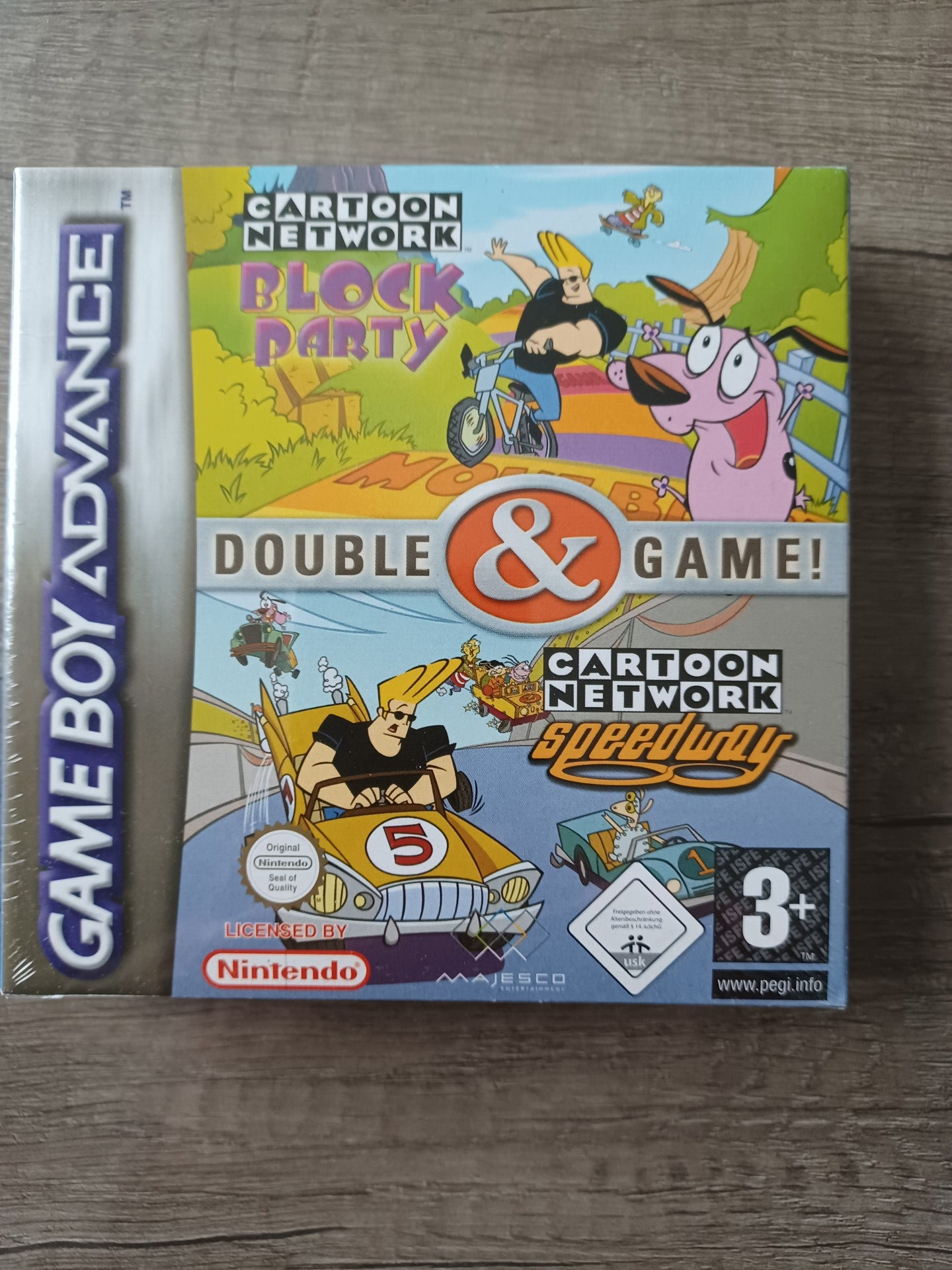 jeu gameboy advance cartoon network 2 jeux , neuf