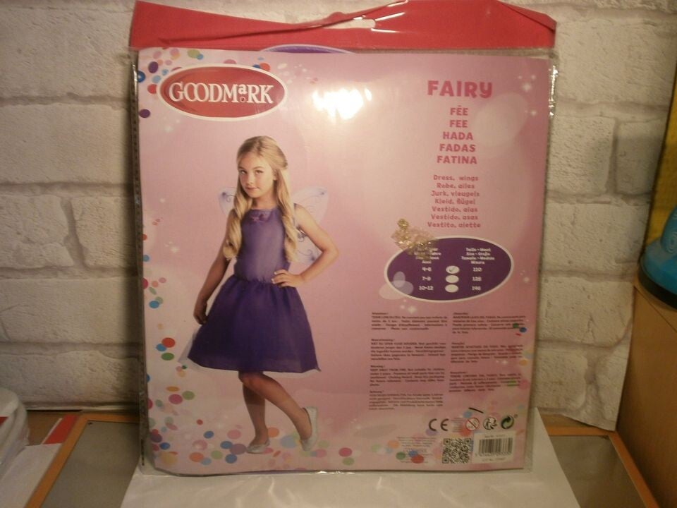 deguisement fée , 4-6 ans ou 10-12 ans , neuf