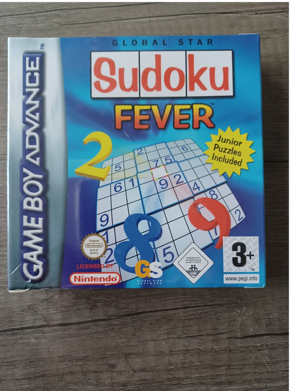 jeu gameboy advance sudoku fever , neuf