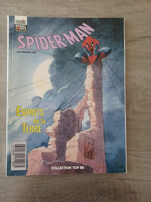 bd spiderman esprits de la terre , semic  ,  (année 1991) , occasion