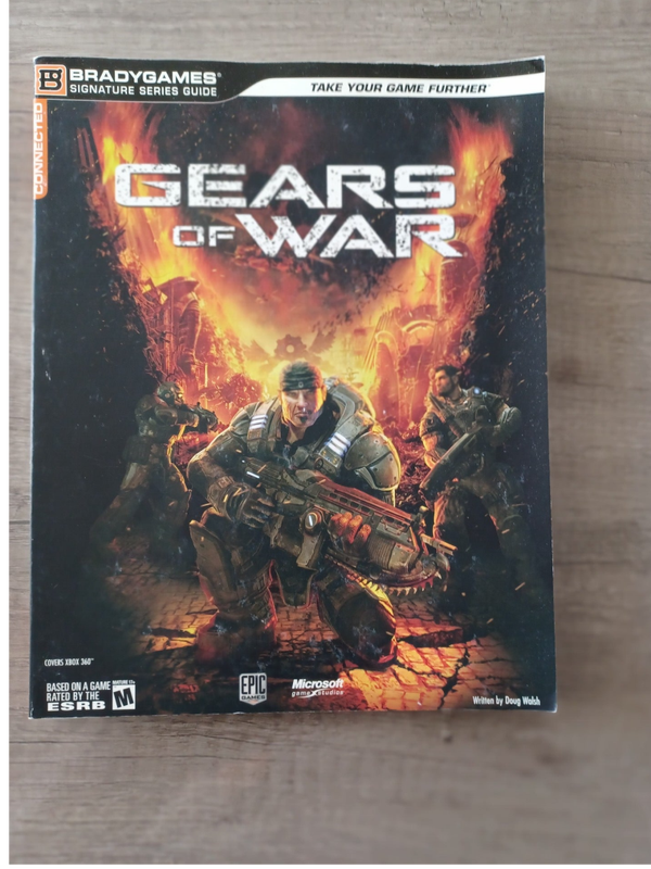 guide gears of war , xbox 360 , en anglais , occasion