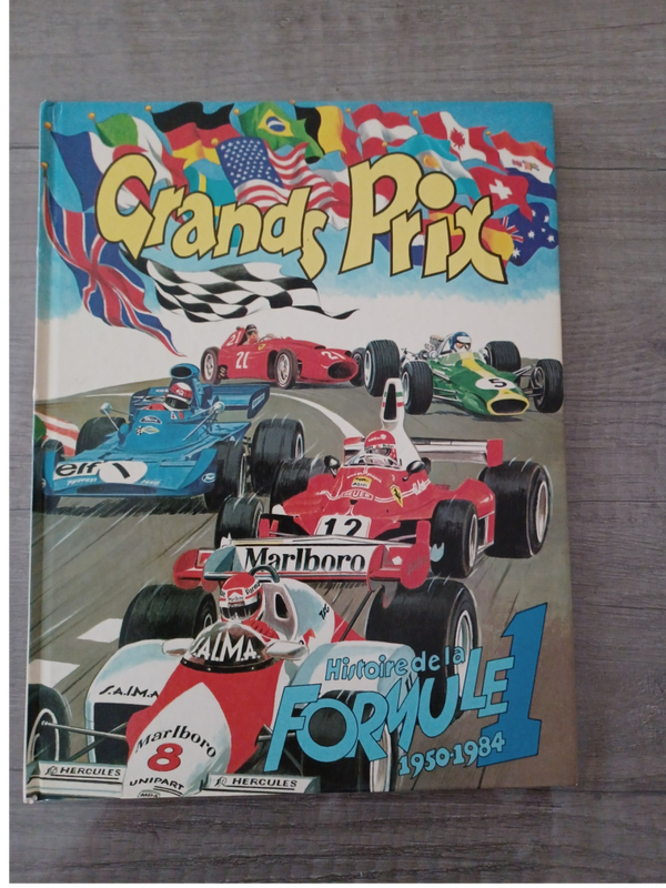 bd grands prix , histoire de la formule 1 , 1950-1984 , occasion
