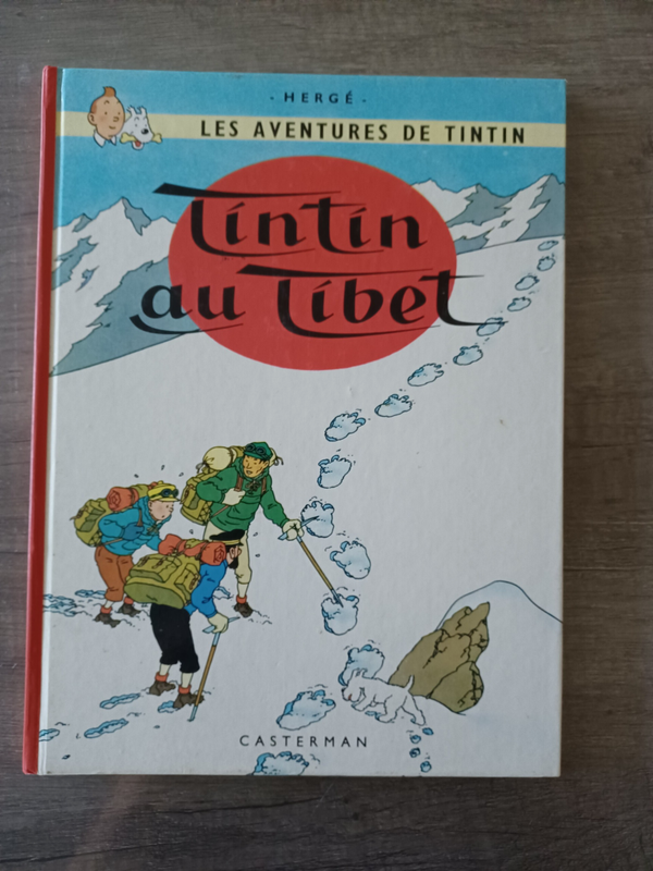 bd tintin au tibet , occasion